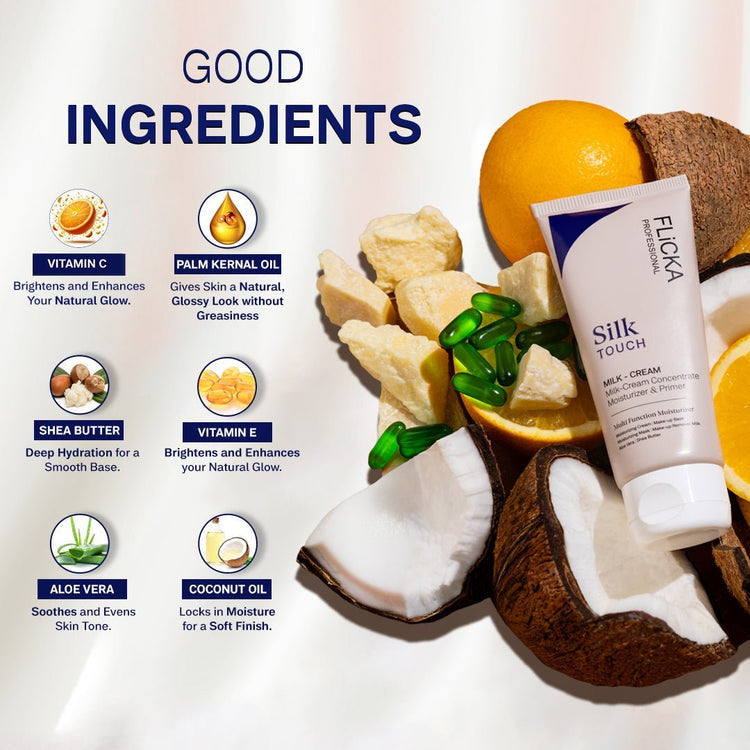 Flicka Silk Touch Concentrate – Primer & Moisturizer