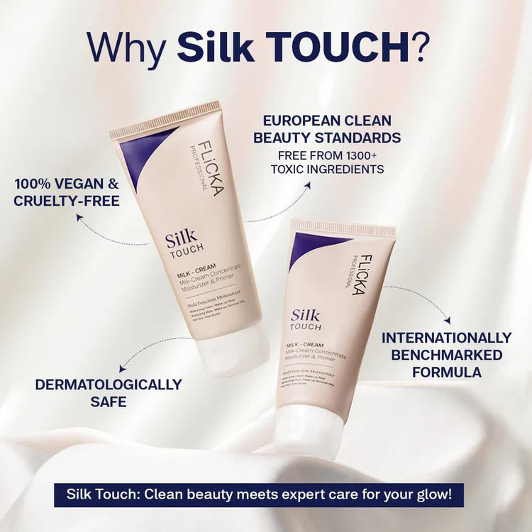 Flicka Silk Touch Concentrate – Primer & Moisturizer
