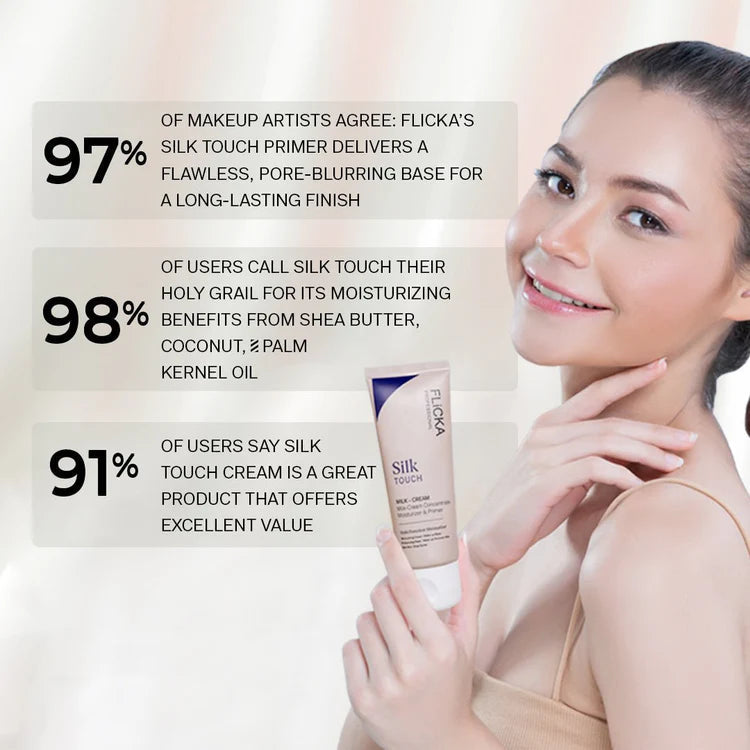 Flicka Silk Touch Concentrate – Primer & Moisturizer