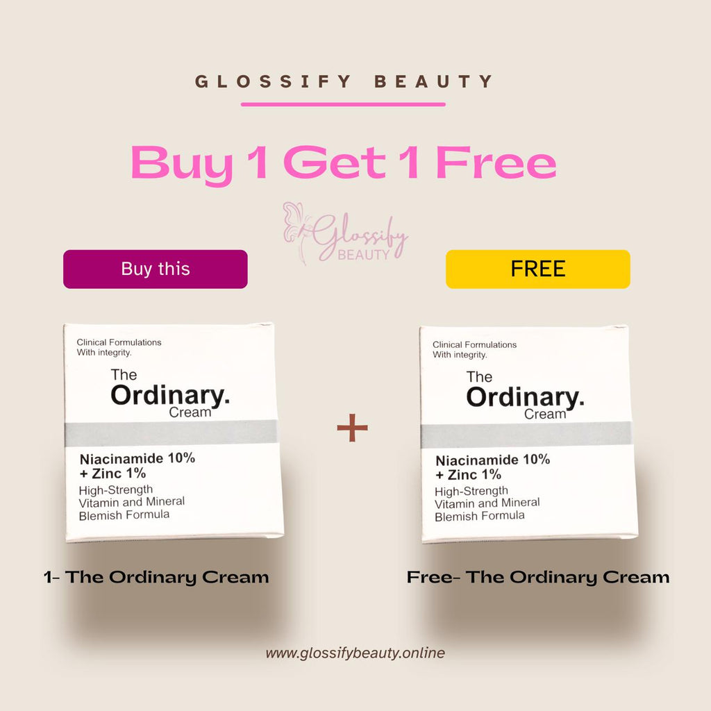 Buy 1 Get 1 Free | The Ordinary Niacinamide Skin Brightening Cream
